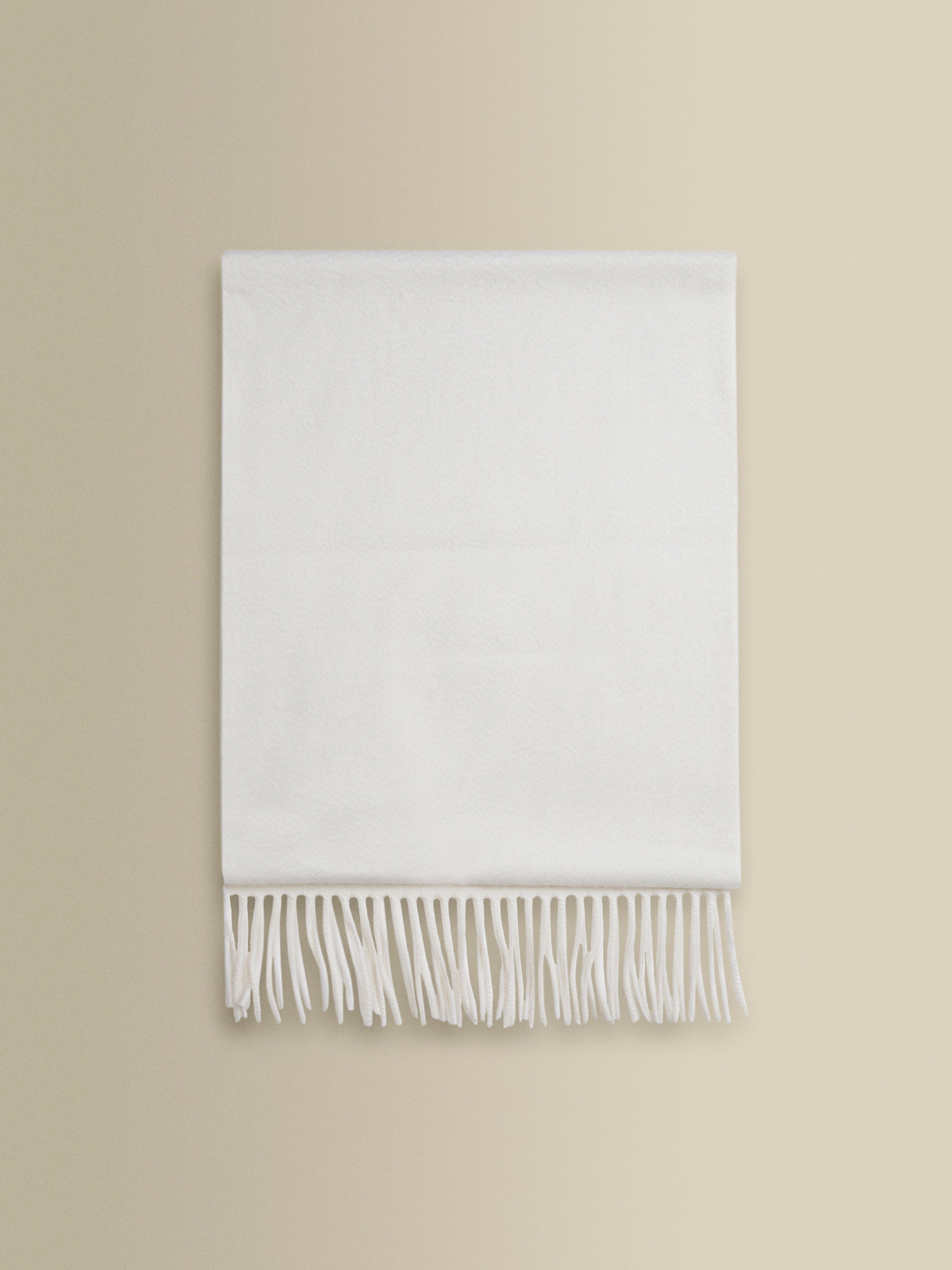 Cashmere Scarf Off White Main