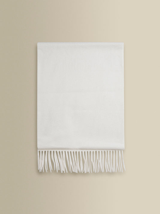 Cashmere Scarf Off White Main