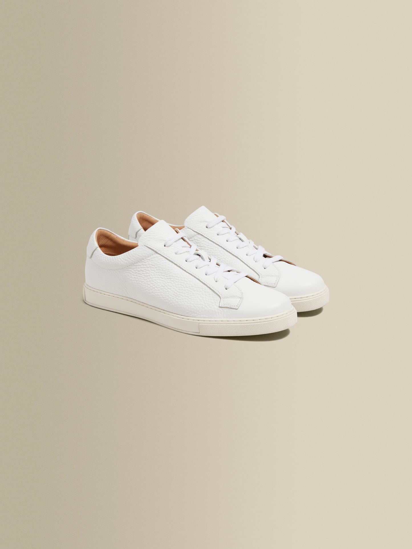 Leather Sneakers White Product Main