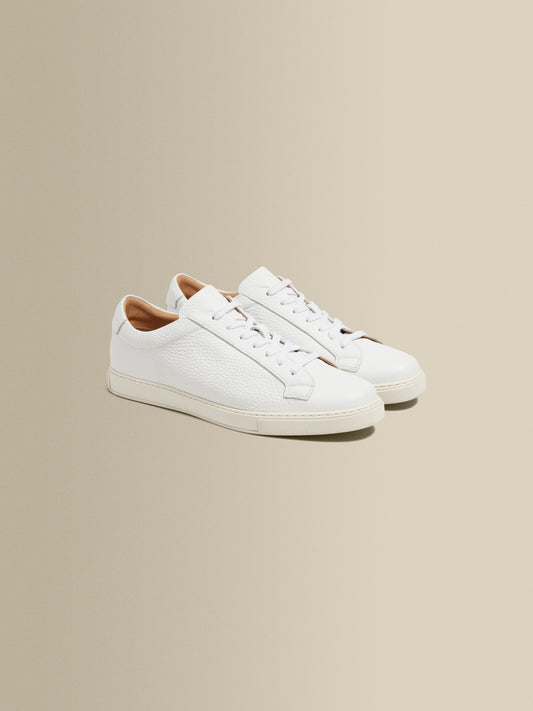 Leather Sneakers White Product Main