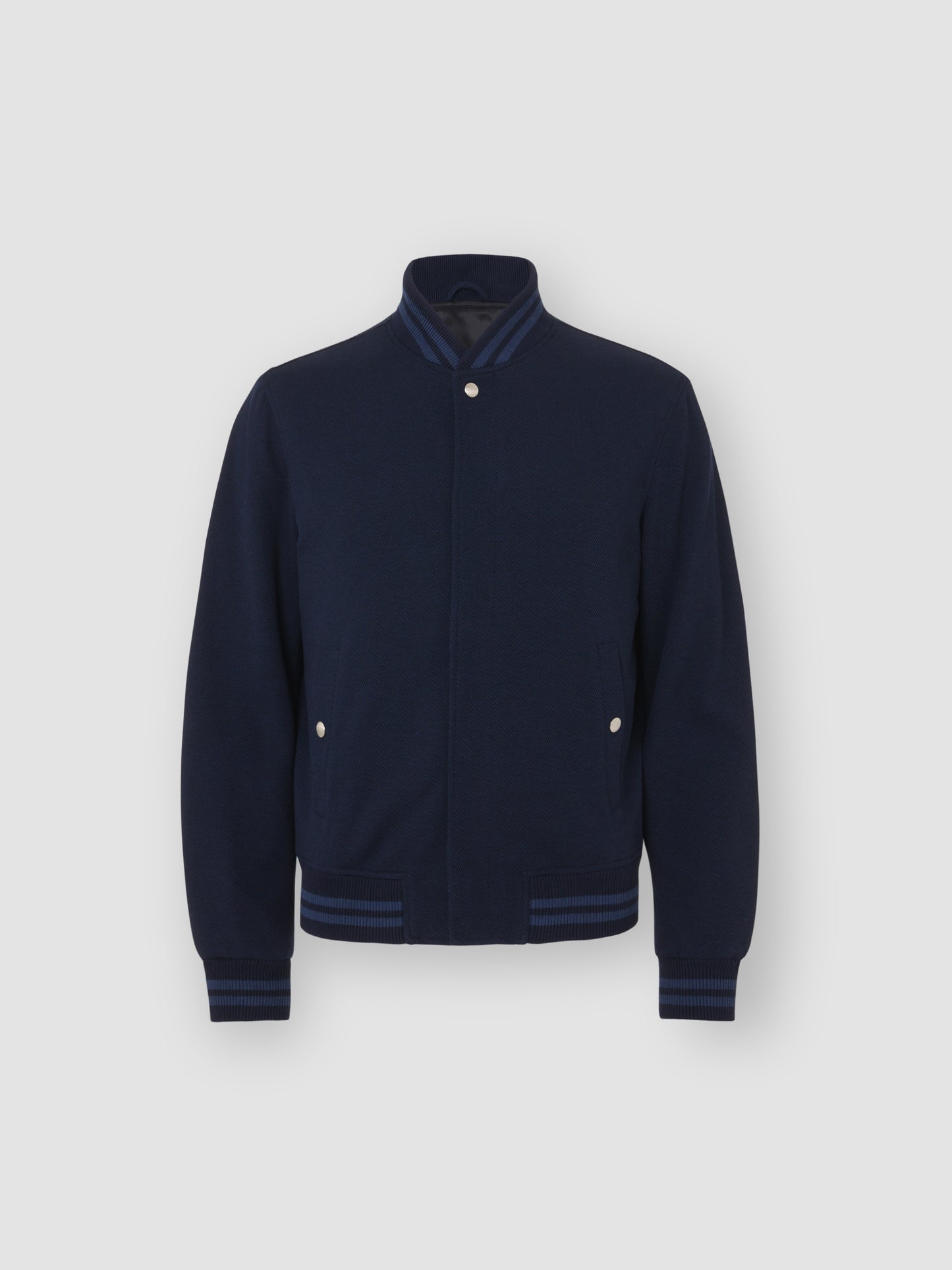 Wool Varsity Jacket Navy Product