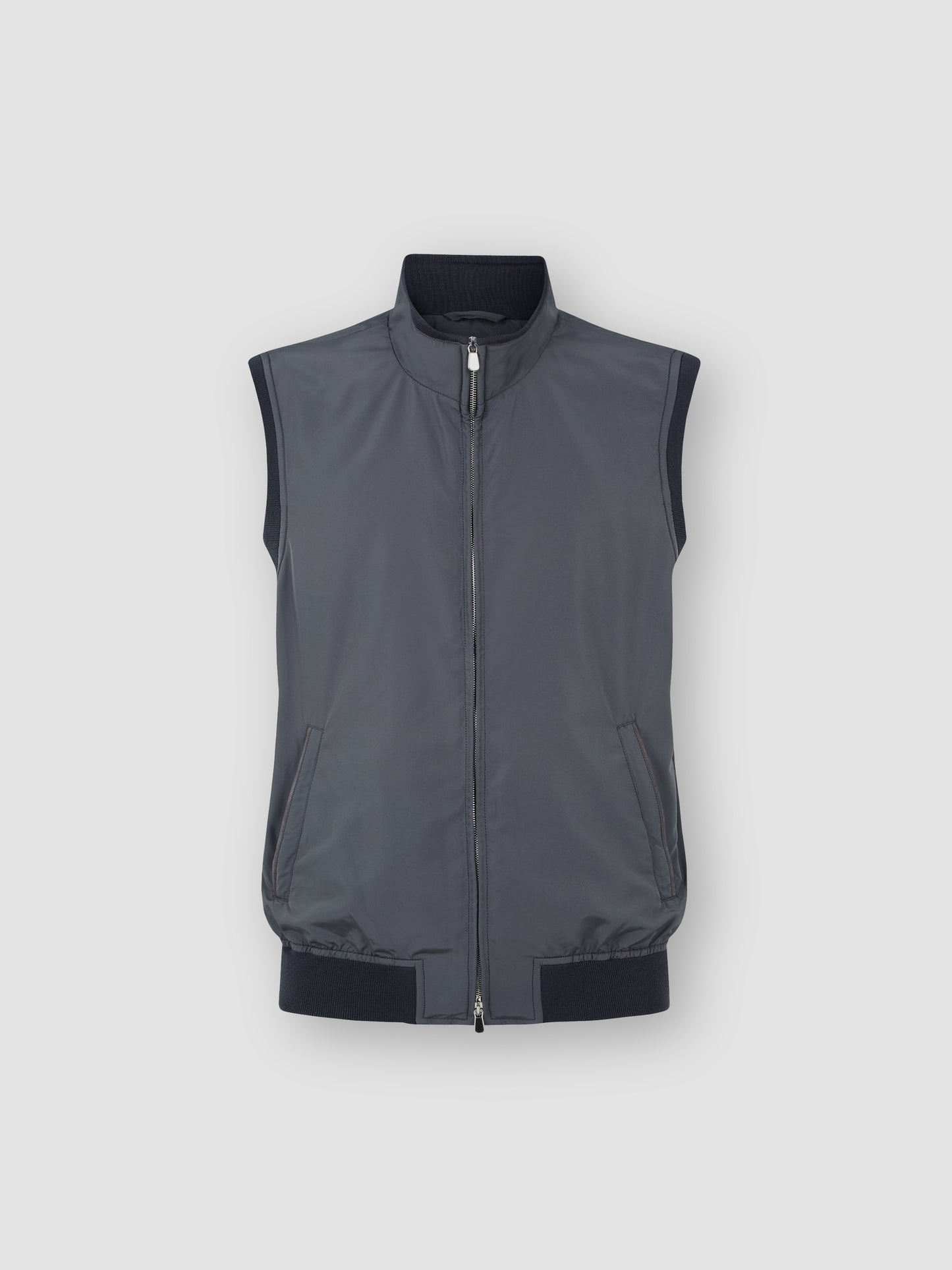 Japanese Nylon Gilet Grey Product