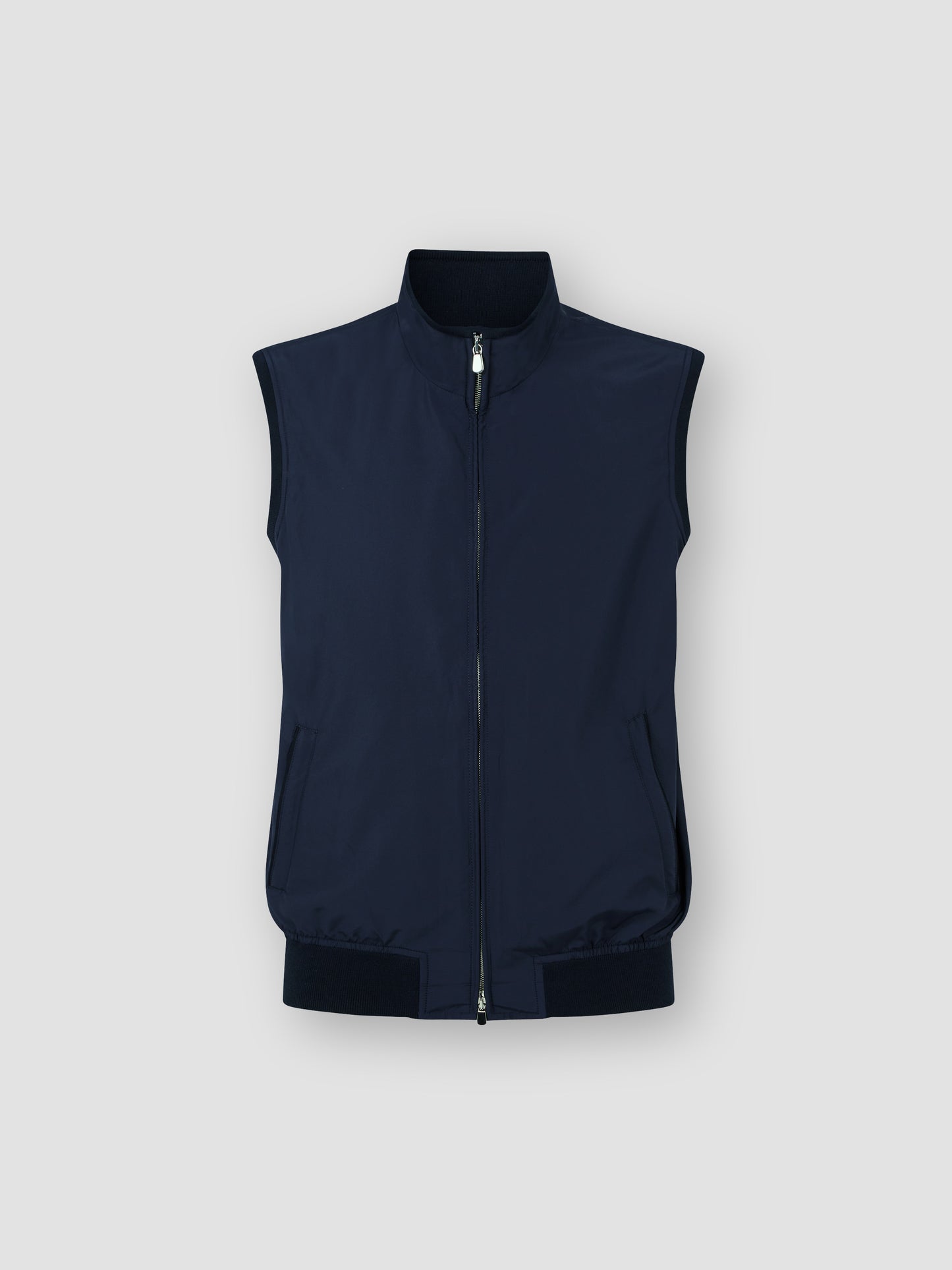 Japanese Nylon Gilet Navy Product