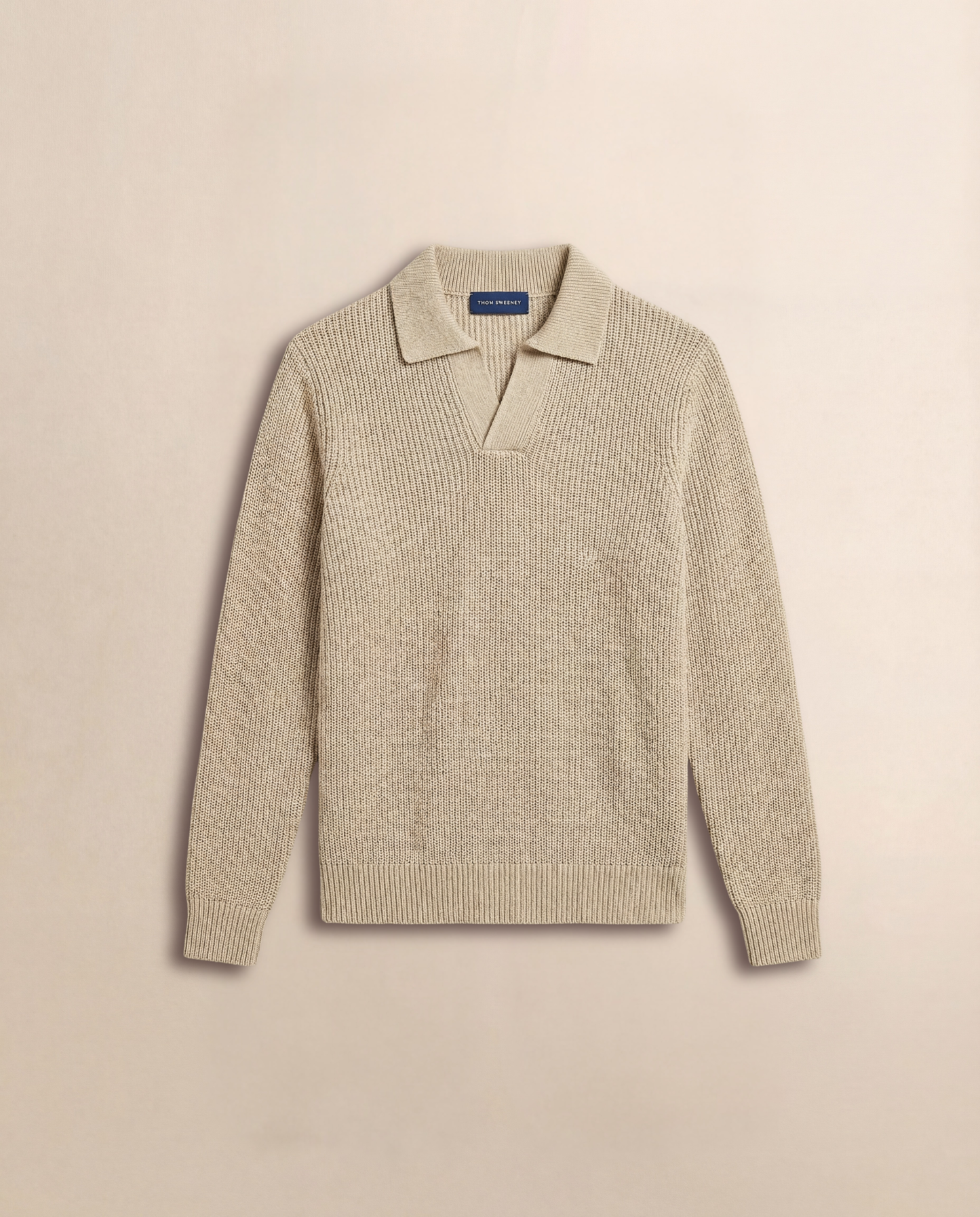 Cotton Wide Gauge Skipper Polo Shirt