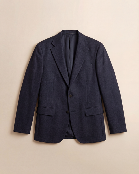 Summertime Wool Silk Single Breasted Suit