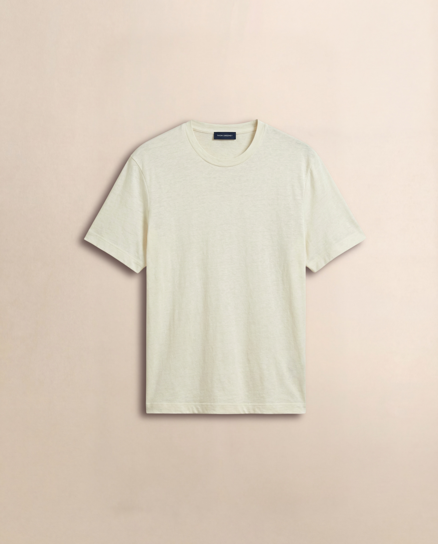 Linen Crew Neck T-Shirt