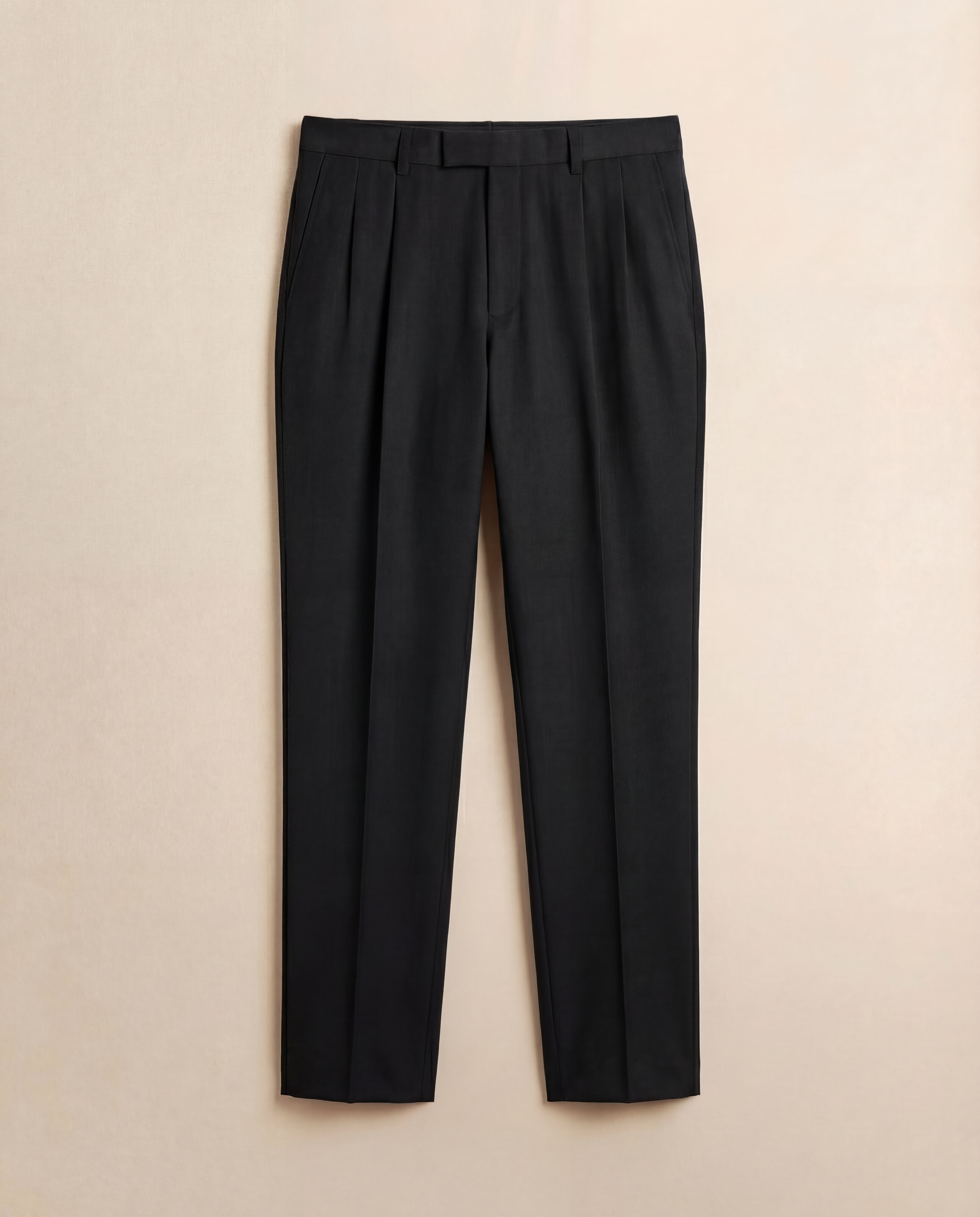 Black Fresco Hugo Trousers