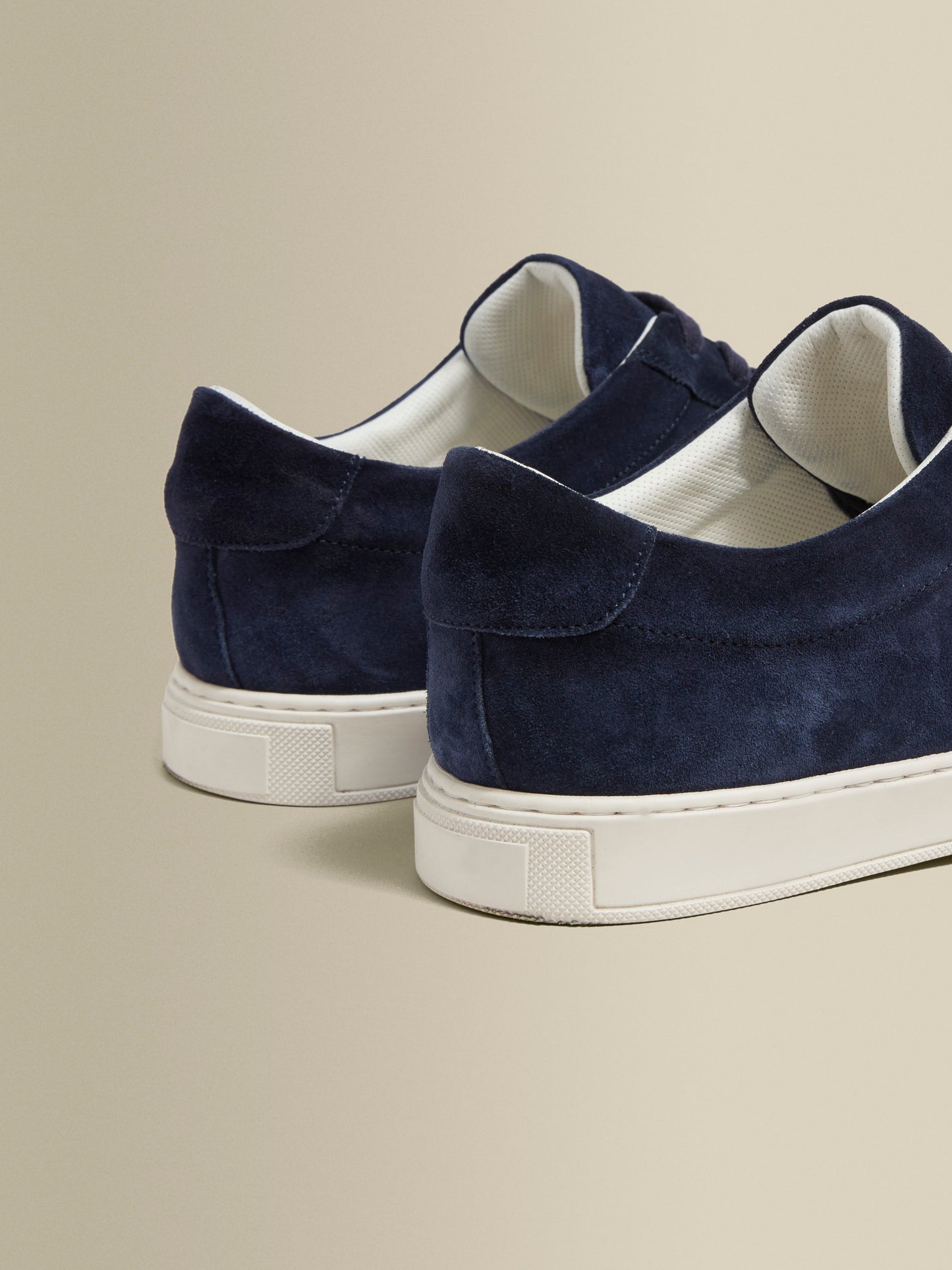 Suede Sneakers Navy Product Back