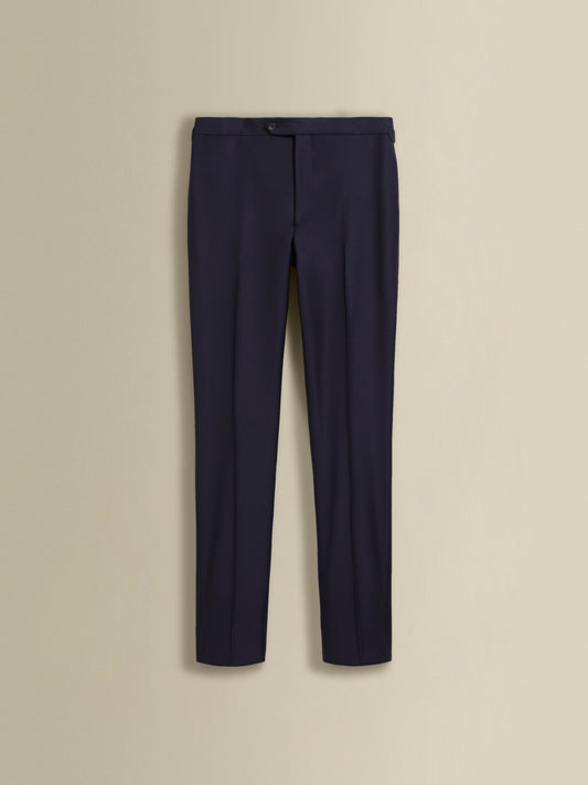 Single Breasted Wool Weighhouse Suit Midnight Navy Product Trousers