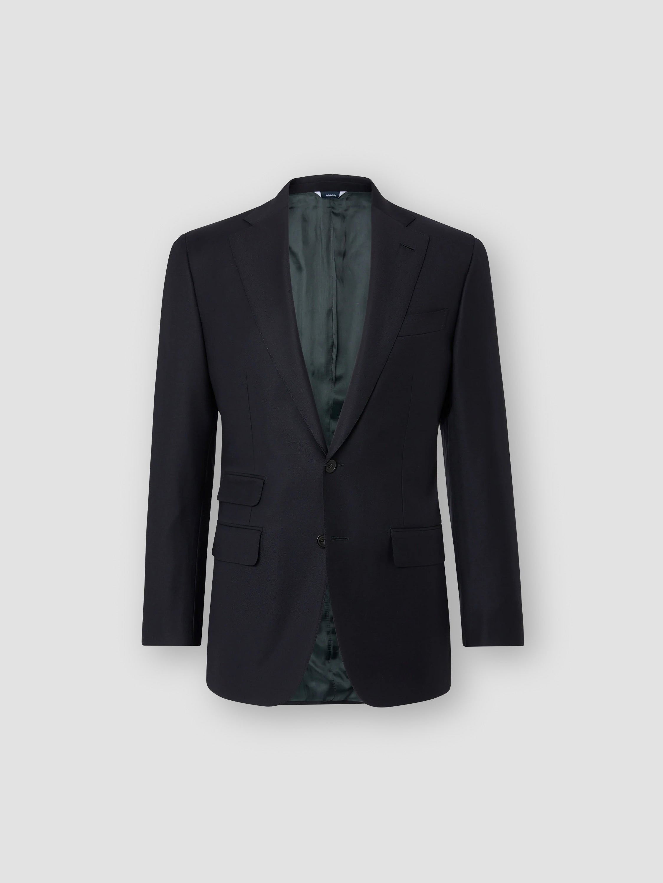Single Breasted Wool Weighhouse Suit Midnight Navy Product Jacket