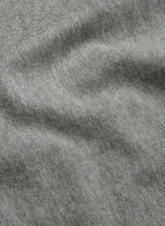 Cashmere Scarf Grey Fabric