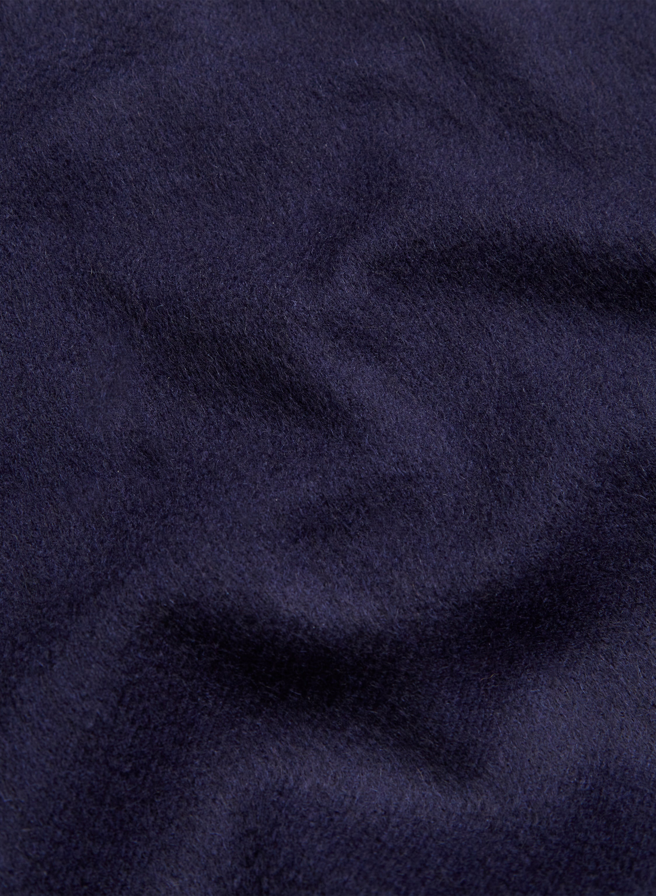 Cashmere Scarf Navy Fabric