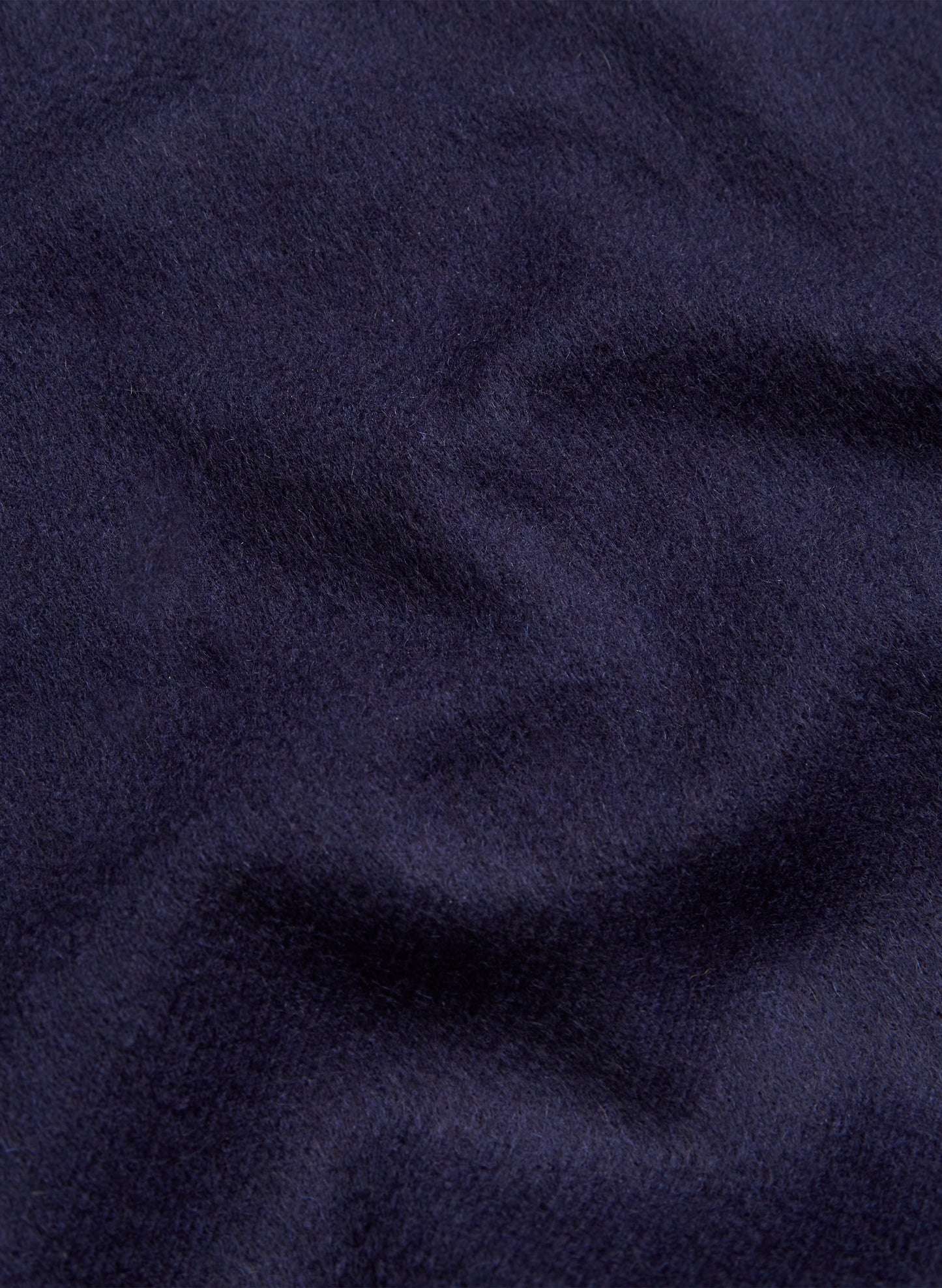 Cashmere Scarf Navy Fabric