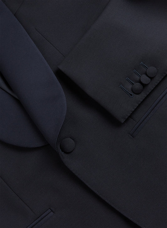 Shawl Lapel Dinner Suit Midnight Navy Buttons