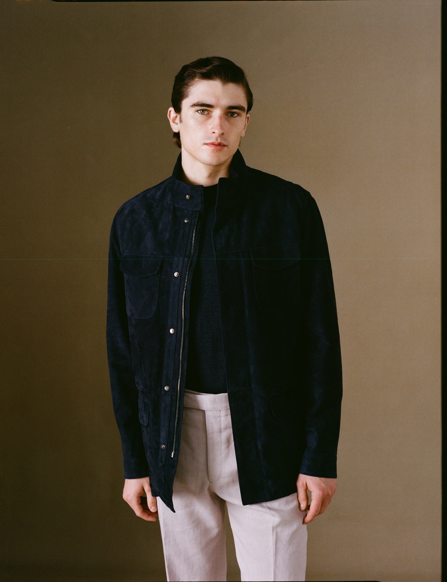 Suede Field Jacket