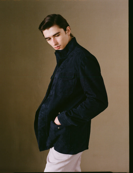 Suede Field Jacket