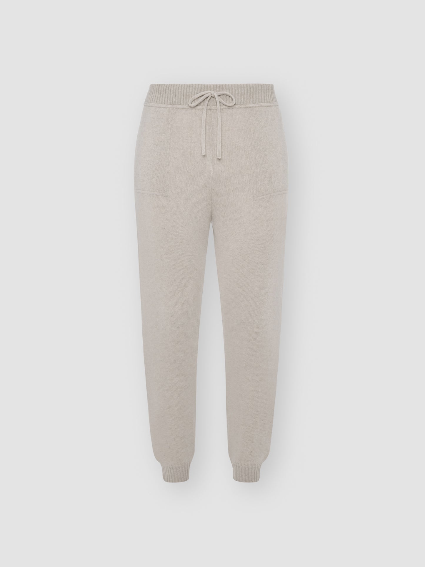 Cashmere Track Pant Beige Product Image