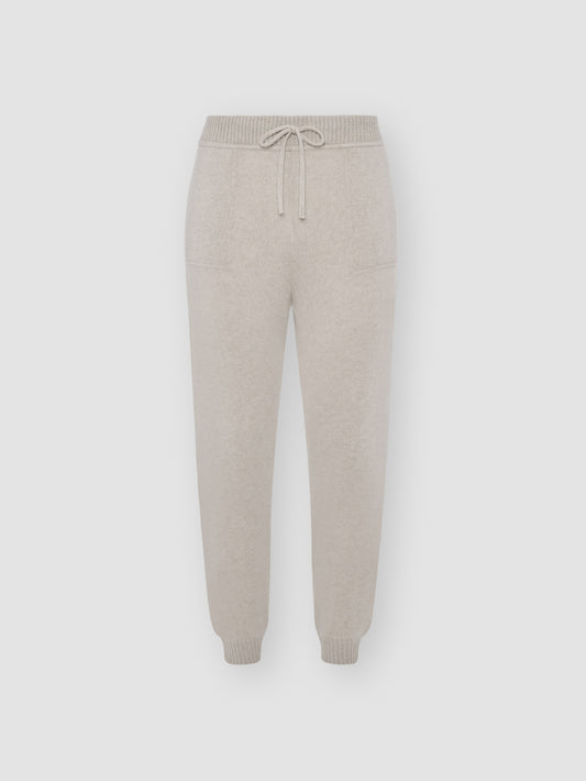 Cashmere Track Pant Beige Product Image
