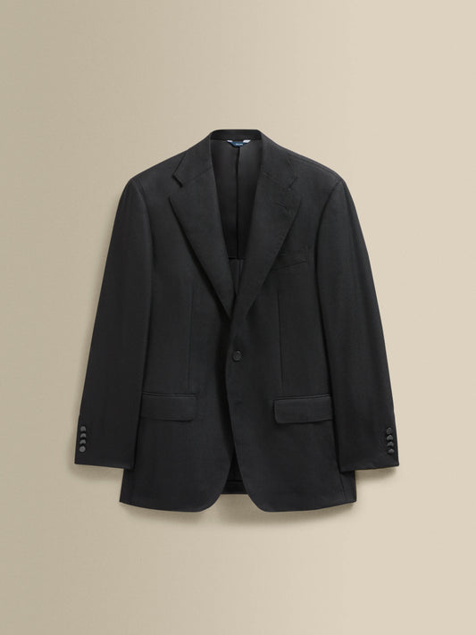 Cashmere Single Breasted Jacket Black Product Image