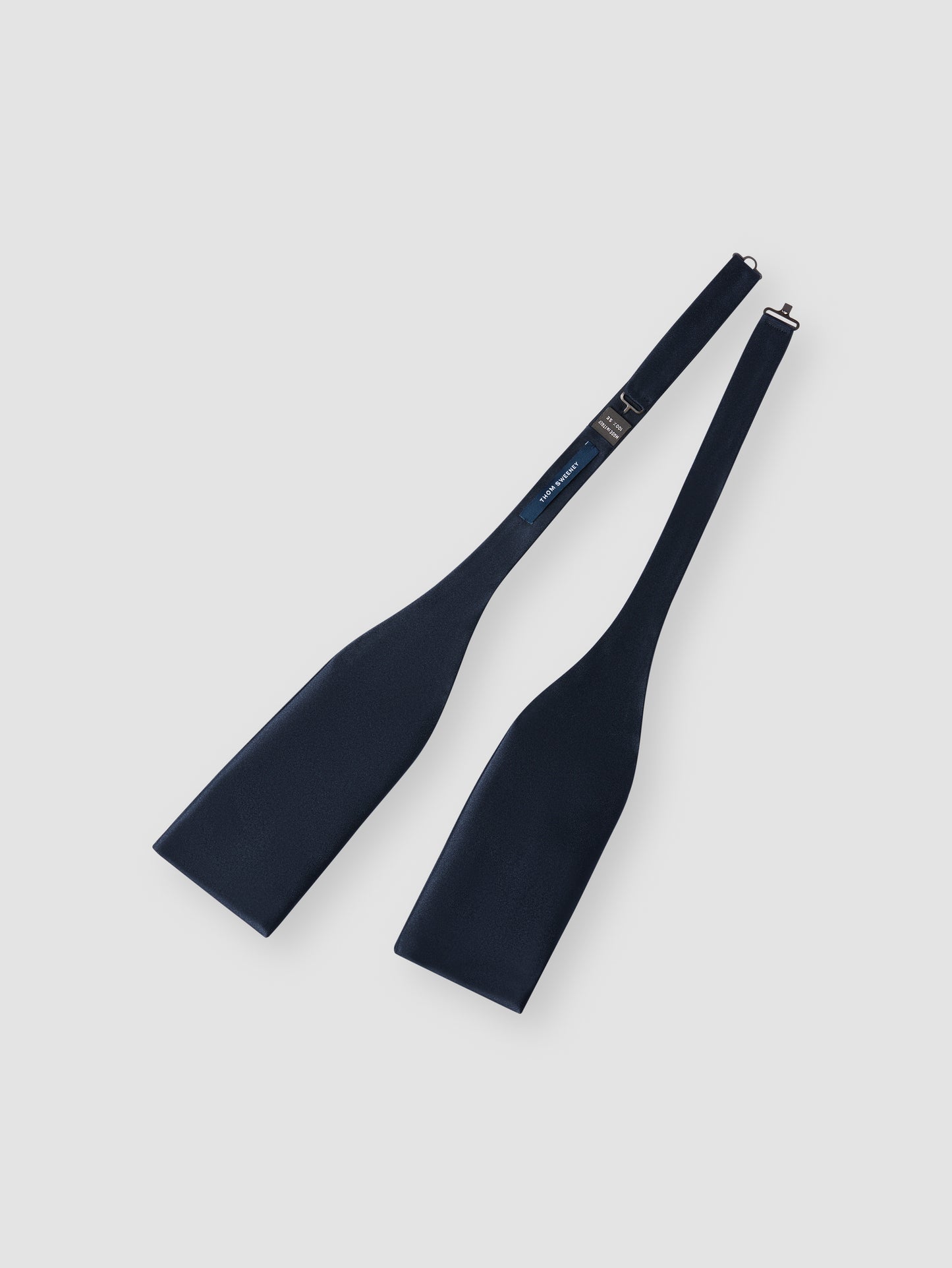 Silk Self Tie Bow Tie Midnight Navy Product Image