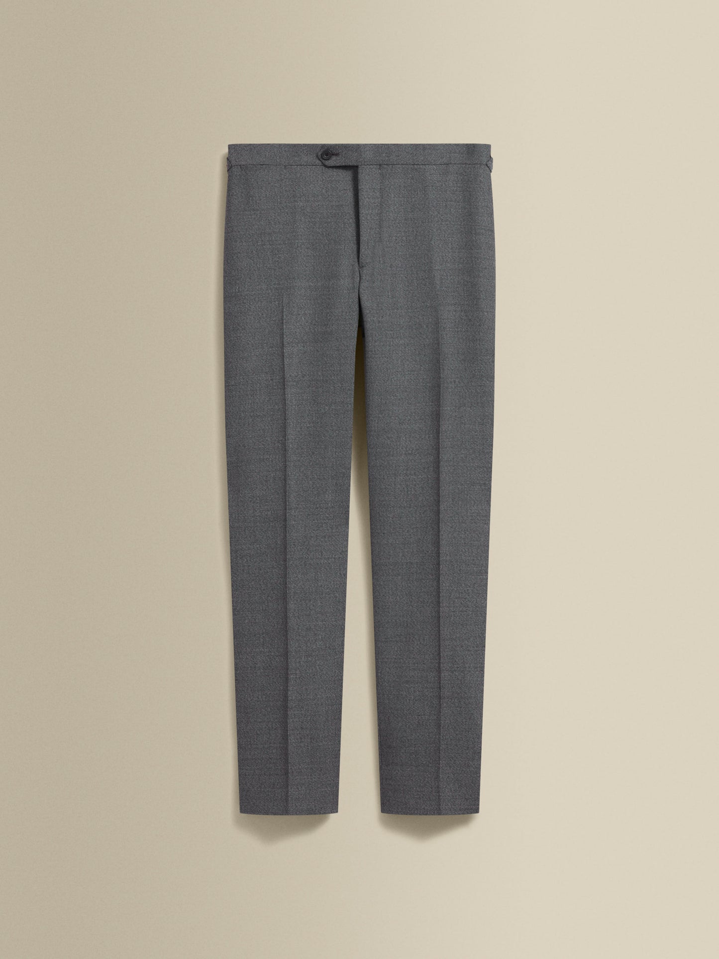 Single Breasted Wool Peak Lapel Trouser Grey Product Front