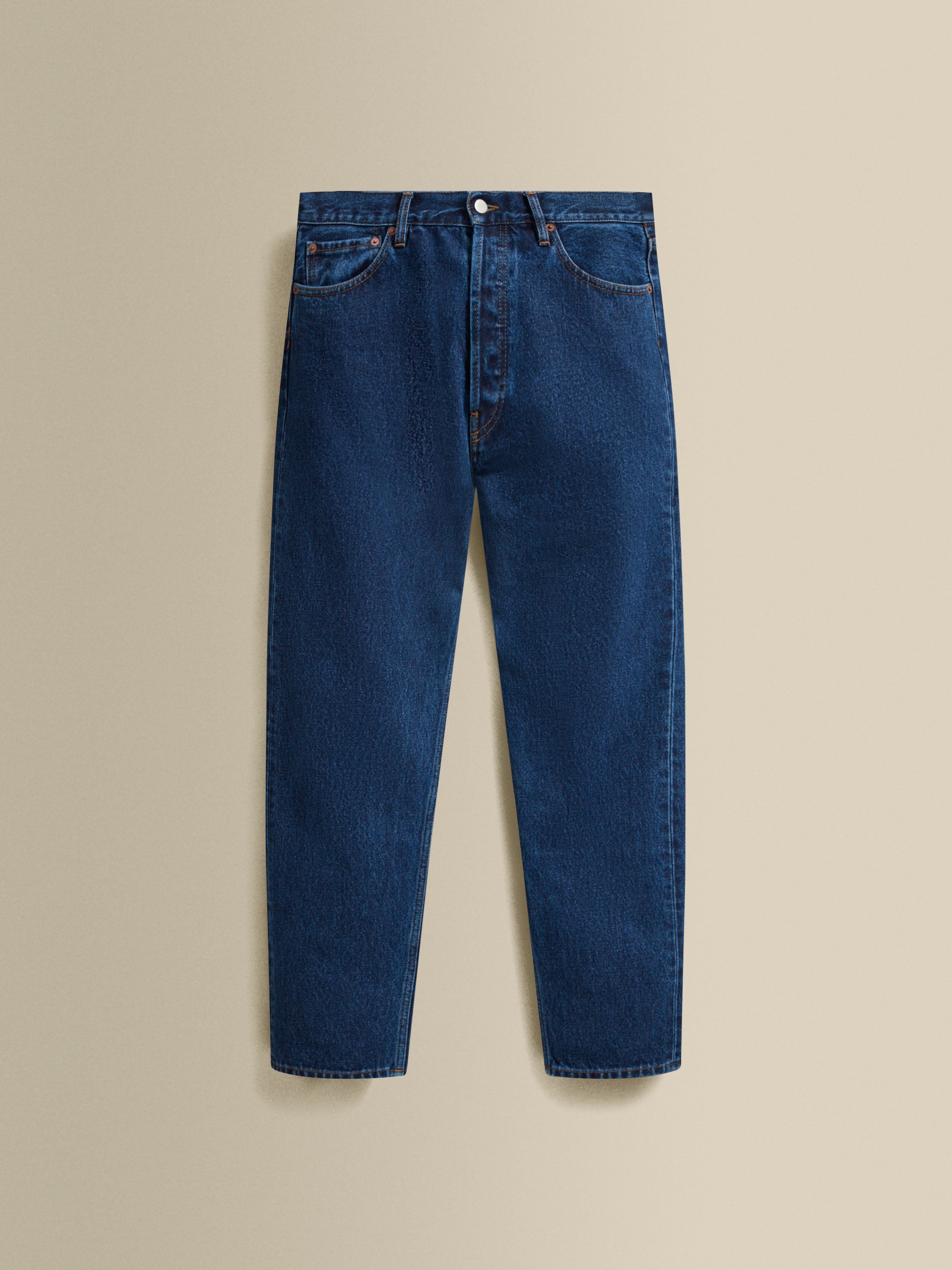 Denim Easy Fit Jeans Dark Wash Product Image