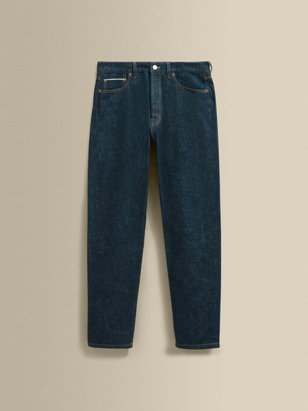 Men's Indigo Easy Fit Denim Jeans – Thom Sweeney