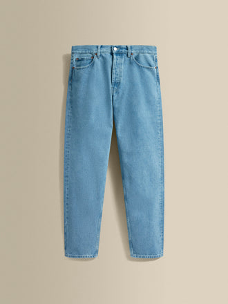 Denim Easy Fit Jeans Mid Wash Product Image