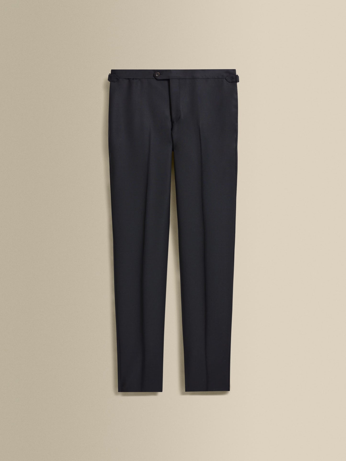 Wool Tailored Tux Trousers Midnight Navy Product Image