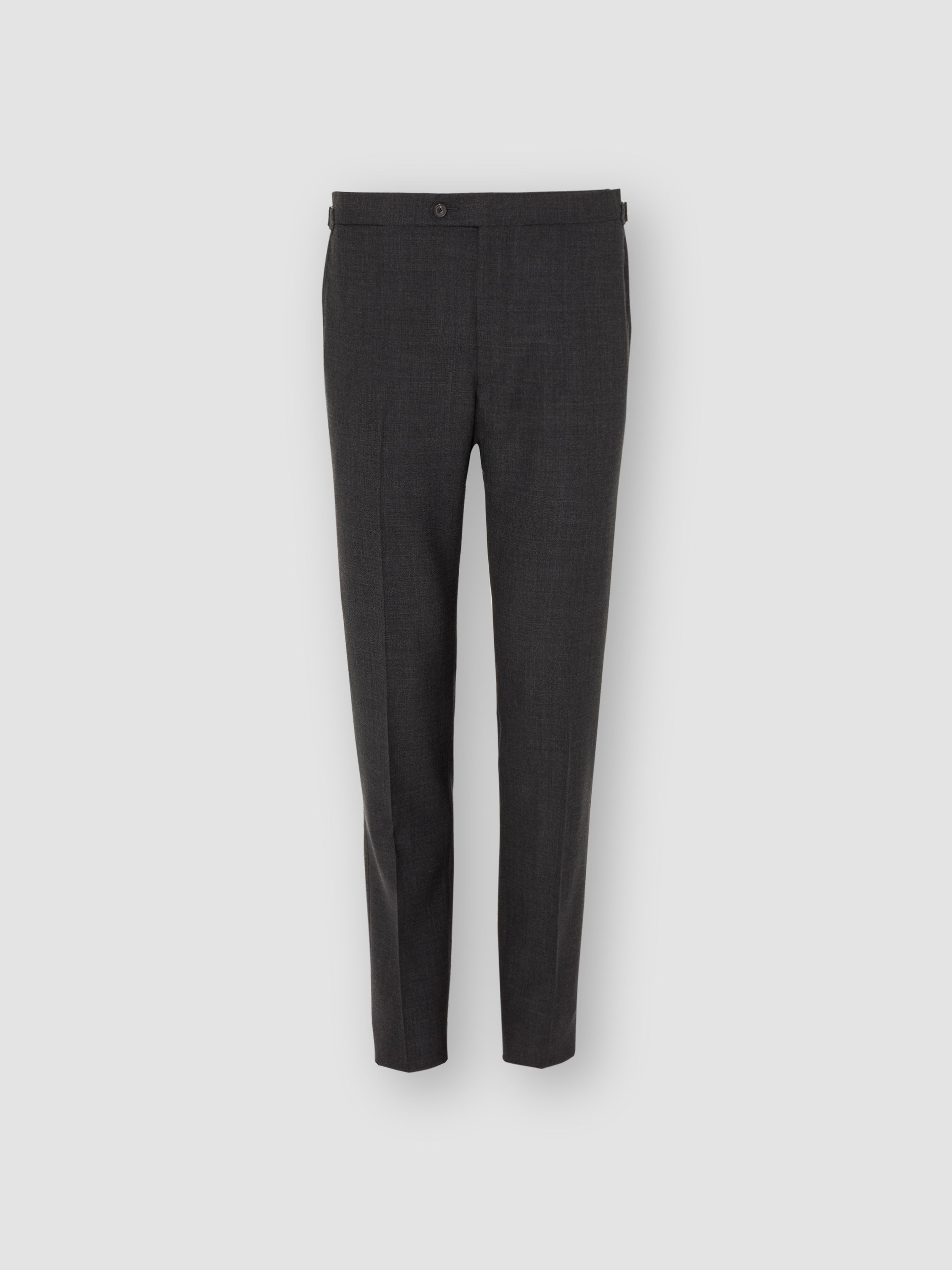 Fresco Tailored Trousers Grey Product Image
