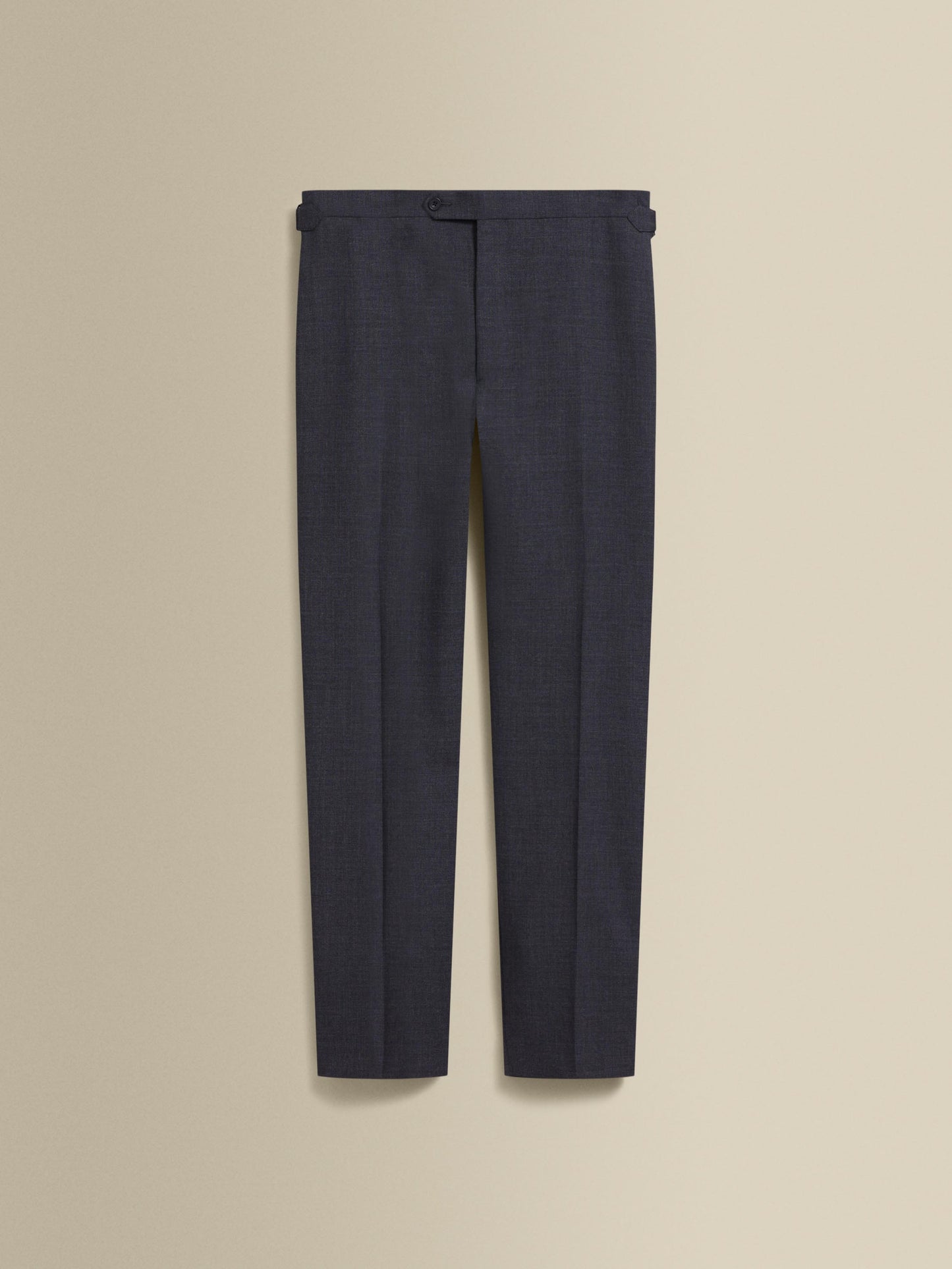 Fresco Tailored Trousers Grey Product Image