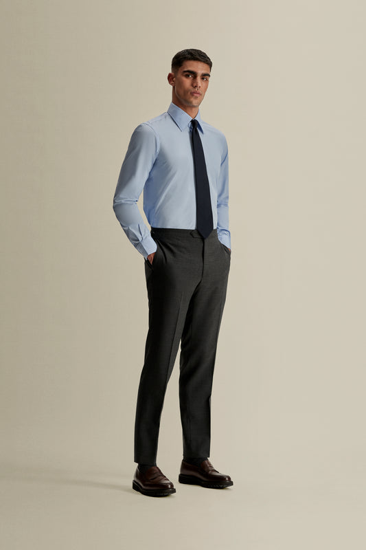 Fresco Tailored Trouser Grey Full Length Model Image