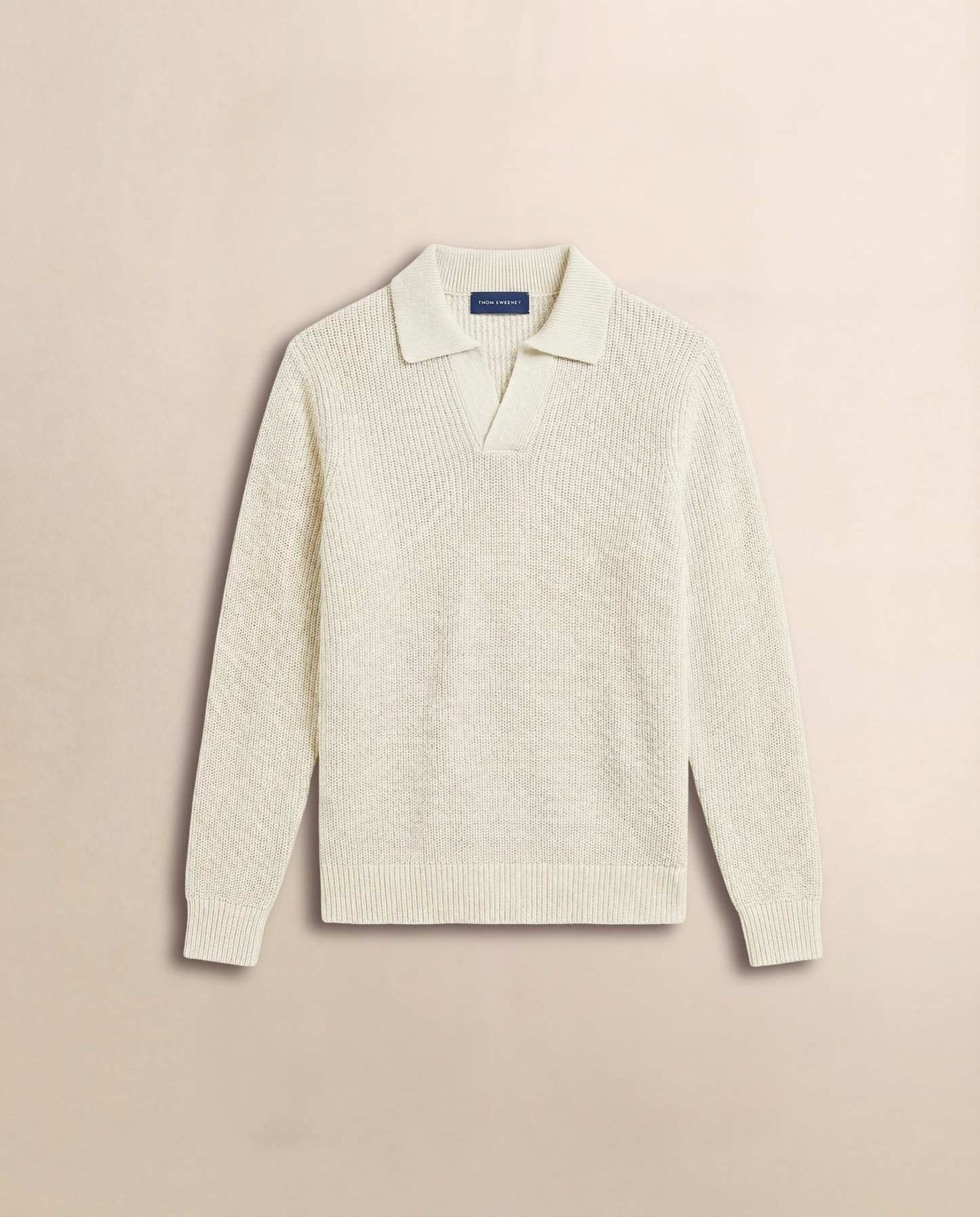 Cotton Wide Gauge Skipper Polo Shirt