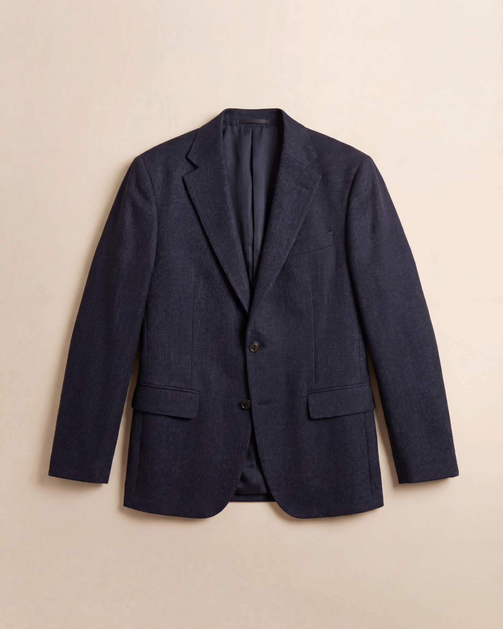 Summertime Wool Silk Single Breasted Suit