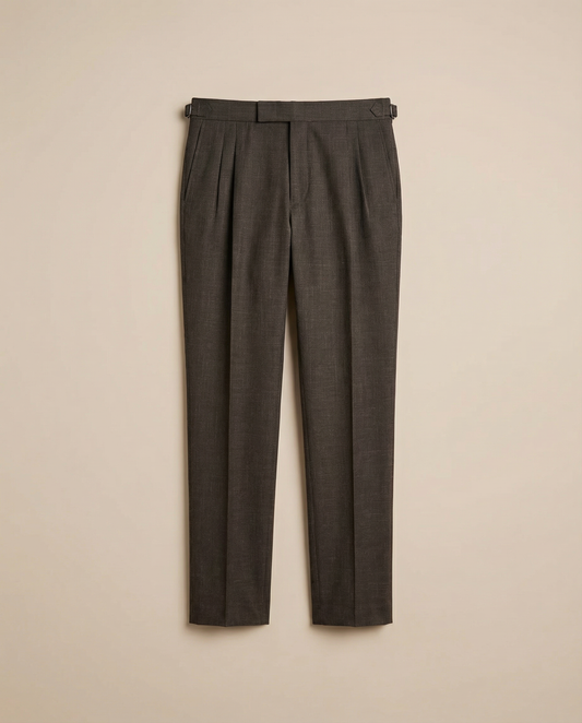 Summertime Wool Silk Single Breasted Suit