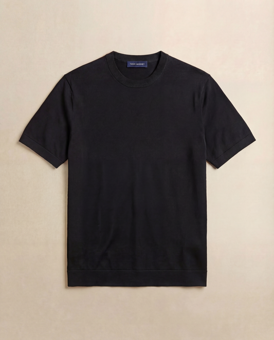 Crepe Cotton T-Shirt