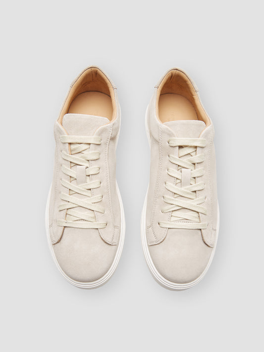 Suede Sneakers Oat Product Top