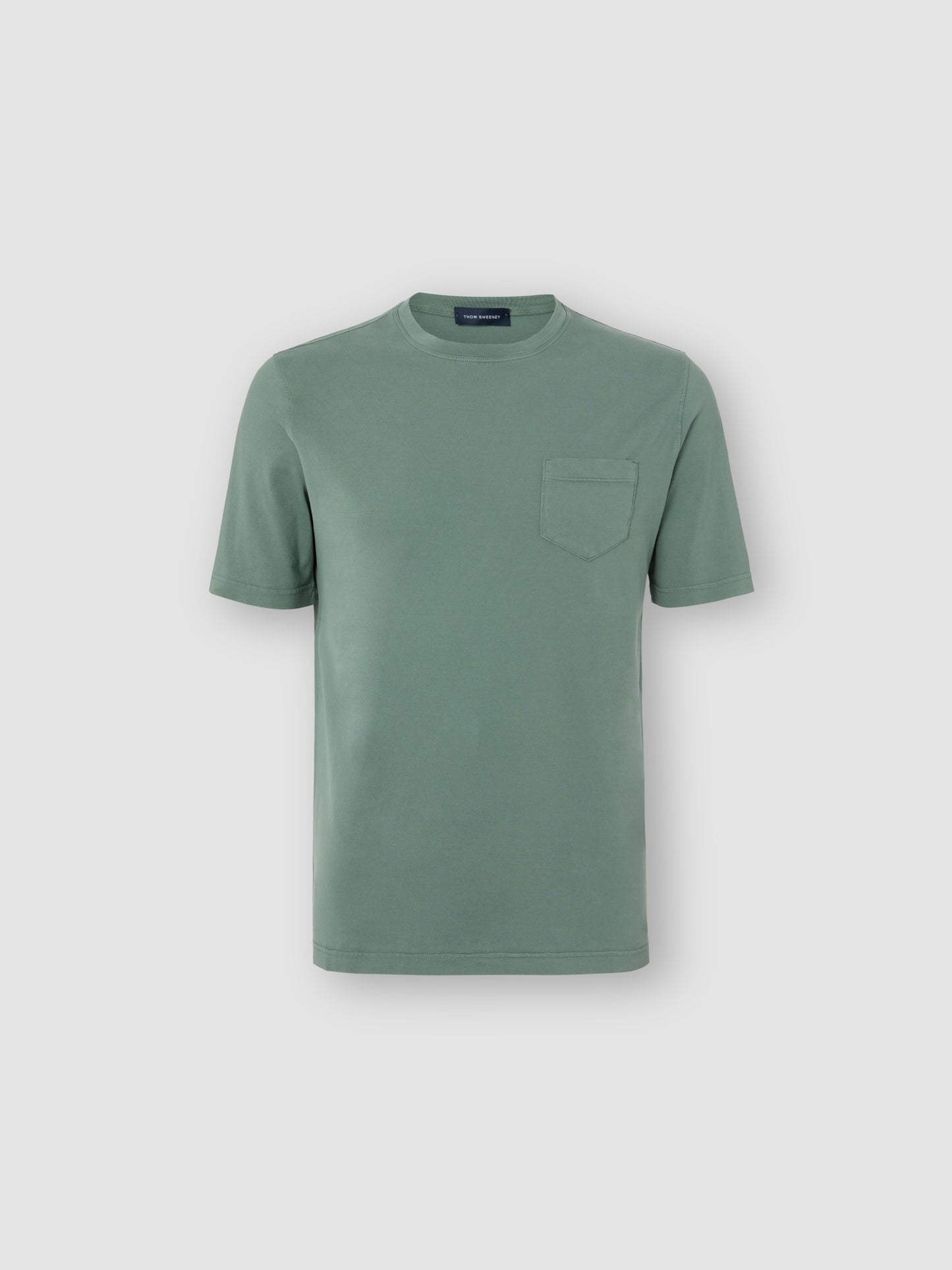 Cotton Pocket T-Shirt Sage Product