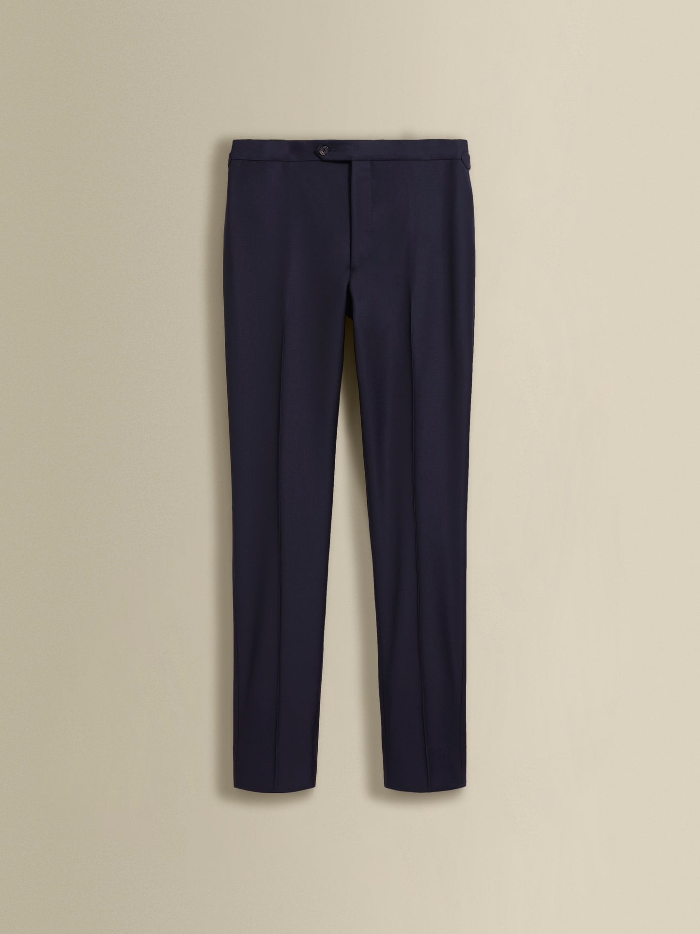 Single Breasted Wool Weighhouse Suit Midnight Navy Product Trousers