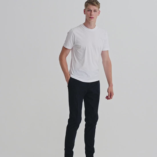 Cotton Wide Collar Classic T-Shirt Product Model Video