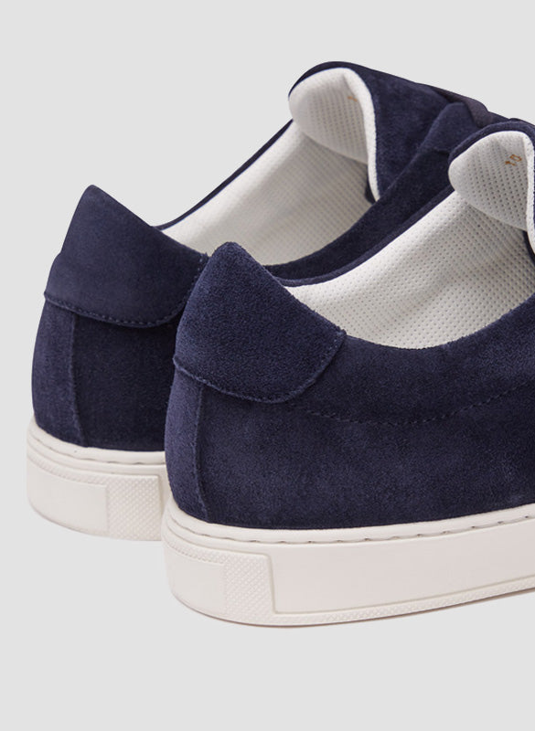 Suede Sneakers Navy Product Back