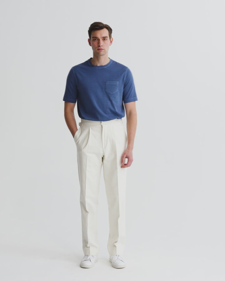  Cotton Pocket T-Shirt Denim Colour Model  Video