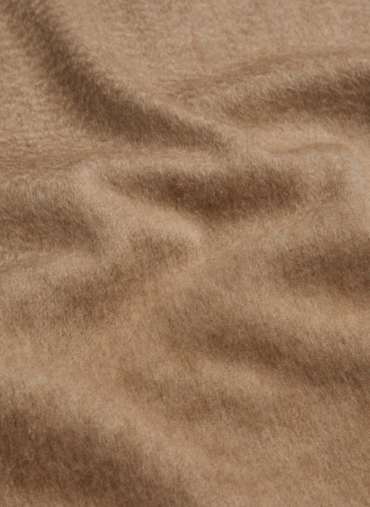 Cashmere Scarf Dark Natural Fabric