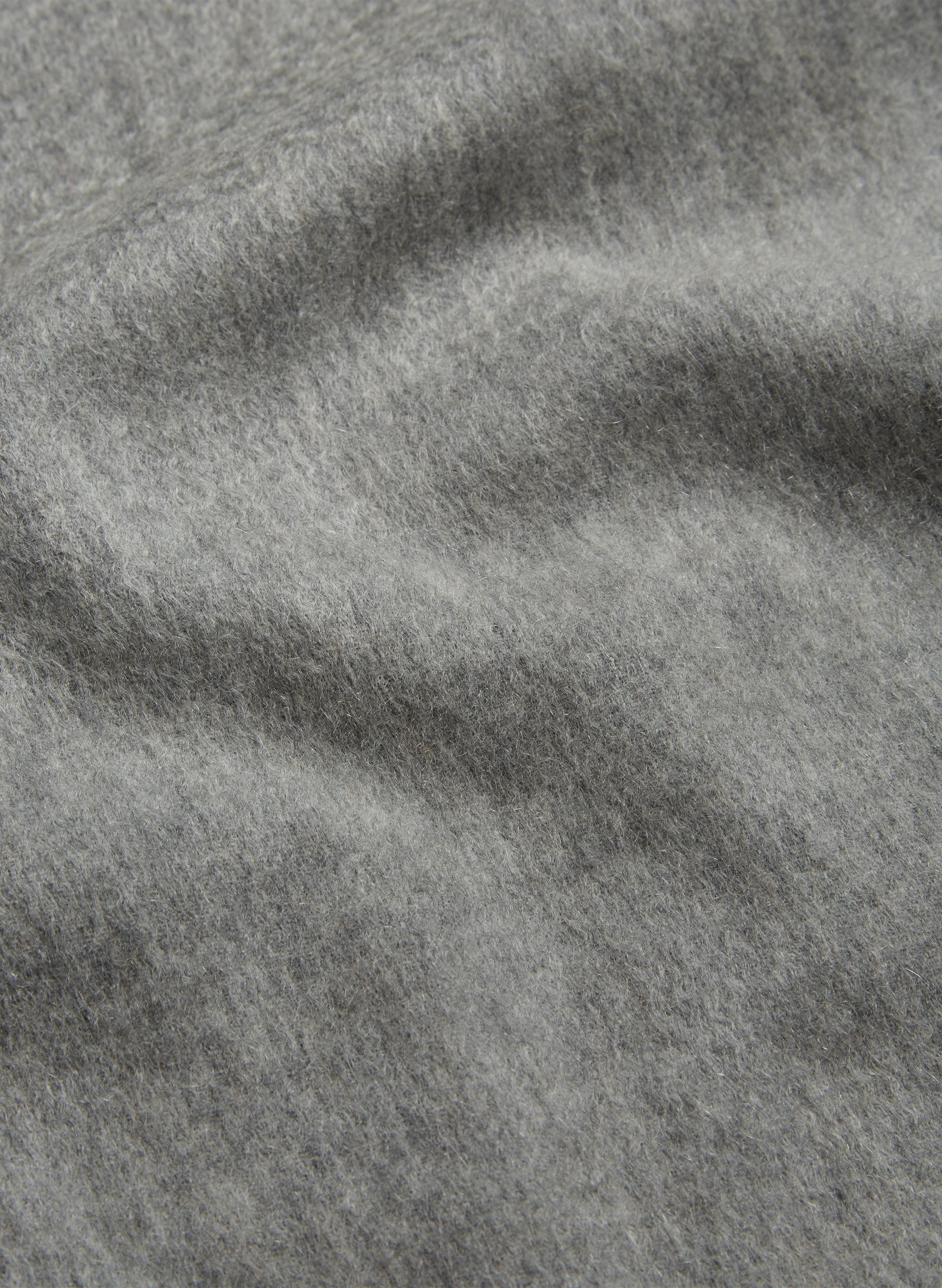 Cashmere Scarf Grey Fabric