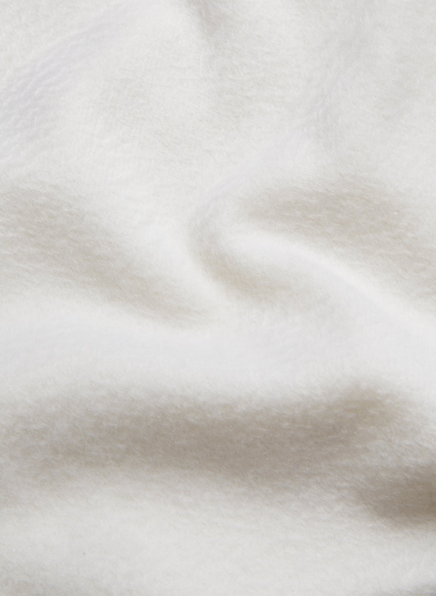 Cashmere Scarf Off White Fabric
