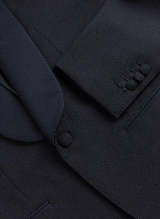 Shawl Lapel Dinner Suit Midnight Navy Buttons